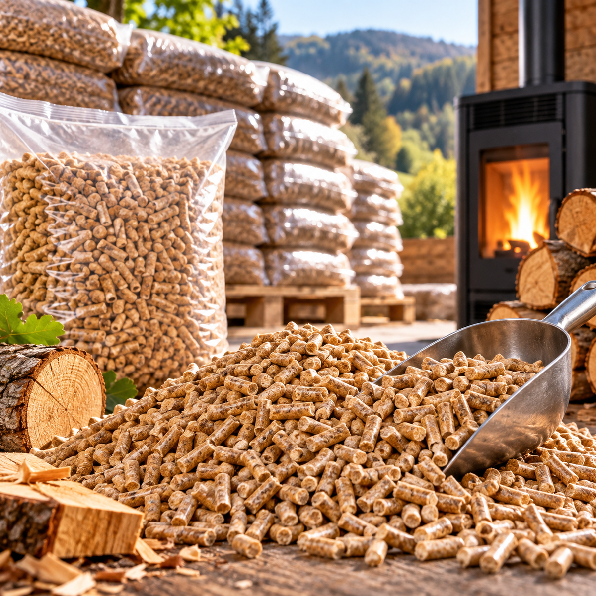 Pellets / Granulés de bois