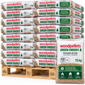Pellets Green Energy DINplus — 65 Sacs de 15 KG